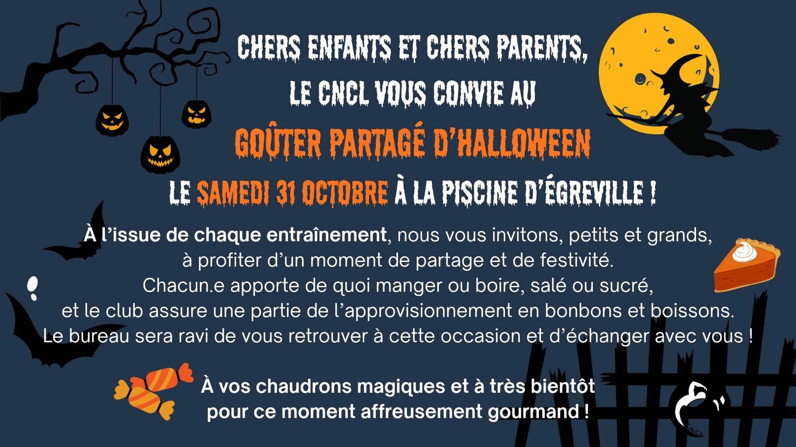 Goûter partagé d'Halloween