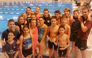 Les nageurs de la 1ere Journée de qualification à Palaiseau