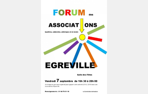 Forum des Associations d'Egreville