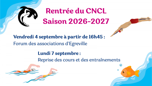 Rentrée du CNCL - Saison 2026-2027