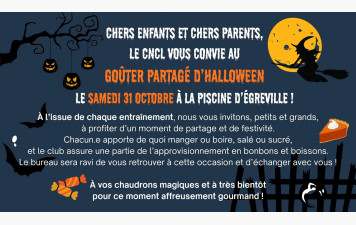 Goûter partagé d'Halloween